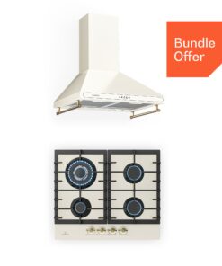 Klarstein Victoria 60 Duo Set gáz | gáz főzőlap | páraelszívó